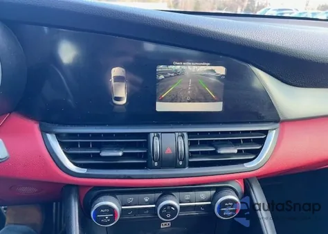 2017 Alfa Romeo Giulia Q4 from USA, damaged, VIN ZARFAEDN9H7531927